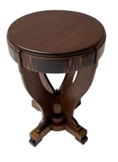 Art Deco Amsterdamse School Side Table, 1921